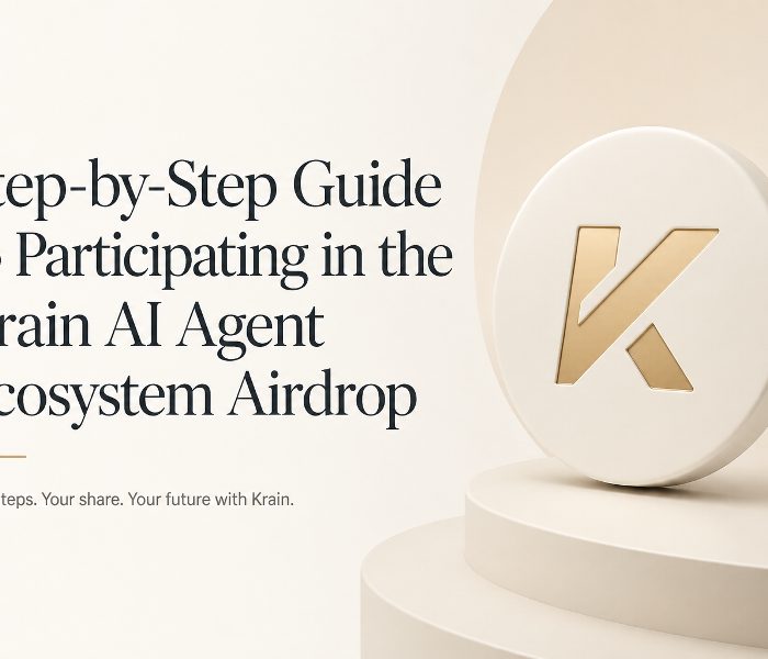 Step-by-Step Guide to Participating in the Krain AI Agent Ecosystem Airdrop