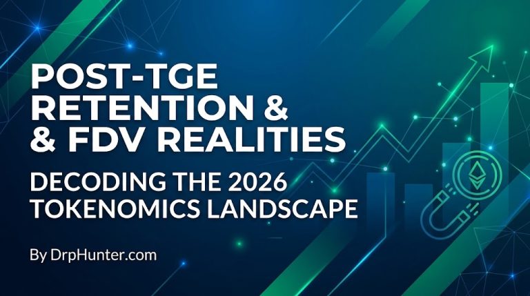 Post-TGE Retention & FDV Realities: Decoding the 2026 Tokenomics Landscape